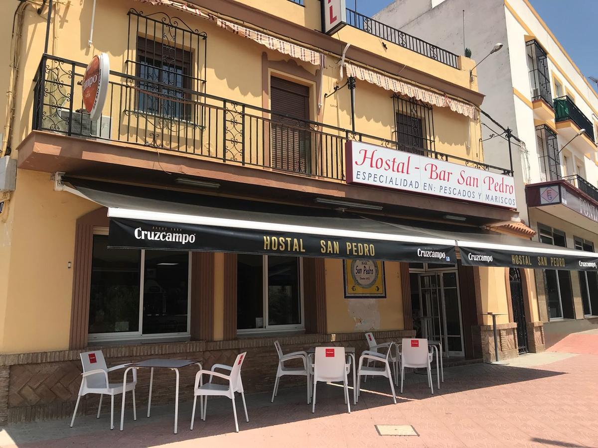 Hostal Bar San Pedro Mairena De Alcor Eksteriør bilde
